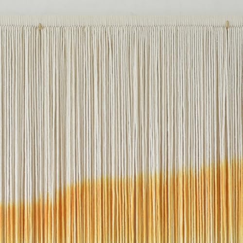 Macrame Wall Hanging Extra Large Dip Dye Boho Wall Decor 57" W*35" L