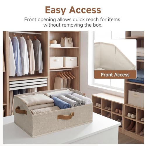 Closet Storage Bins Trapezoid (3 Count)