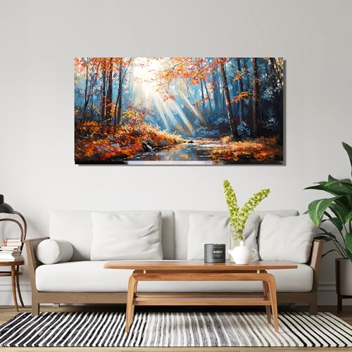 Botanical Wall Art Prints Forest Wall Art Decor For Living Room 20"X40"