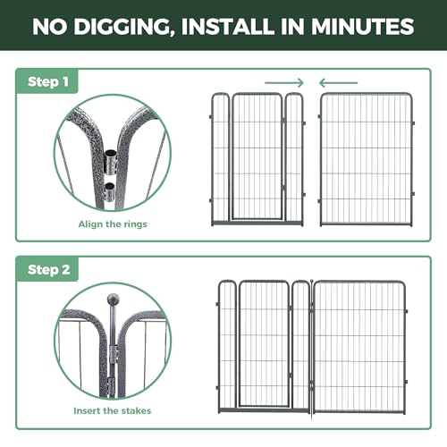 No Dig Garden Fence