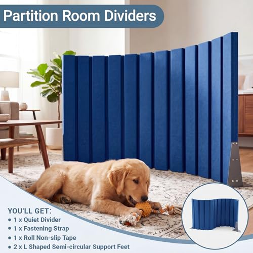 1 Pcs 30" X 6' Soundproof Room Divider Panel