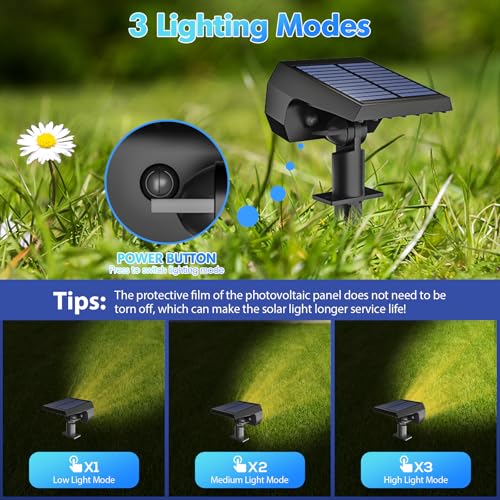 Solar Lights Outdoor Waterproof (4 Count)