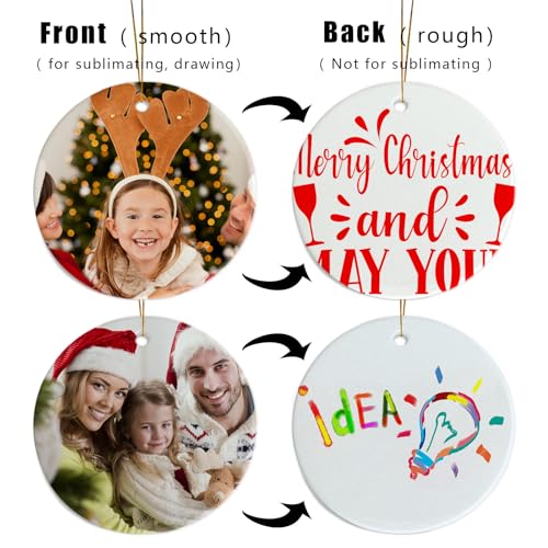 Sublimation Ornament Blanks