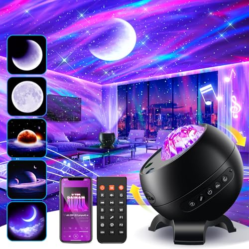 LED Light Gifts Home Decor Light Projector with 375 Effects
