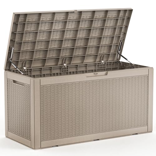 120 Gallon Resin Deck Box