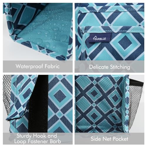 Bedside Caddy Hanging Bed Organizer Storage Bag Pocket for Bunk and Hospital Beds
