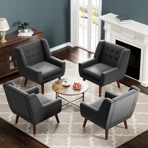 Accent Chairs Set of 4