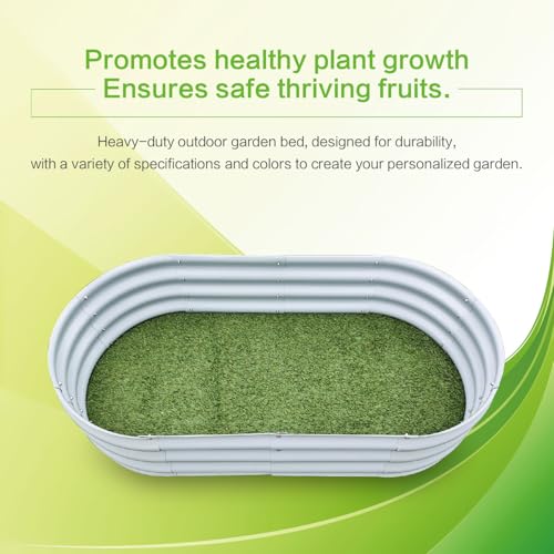 Gardmax Galvanized Raised Garden Bed