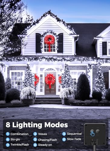 Solar String Lights Outdoor (40 Foot)