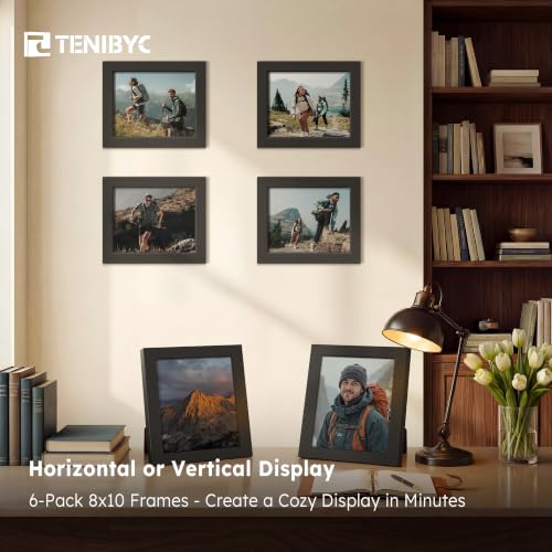 8x10 Picture Frame 6 Pack (6 Count)