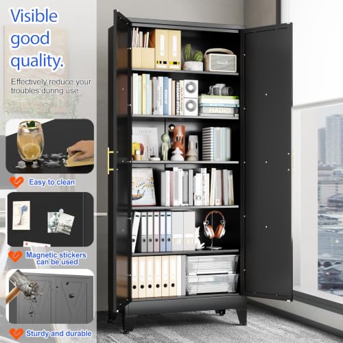 74.8" Tall Kitchen Pantry Cabinet