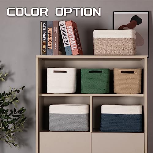 4 Pack Storage Baskets for Organizing (4 Count)