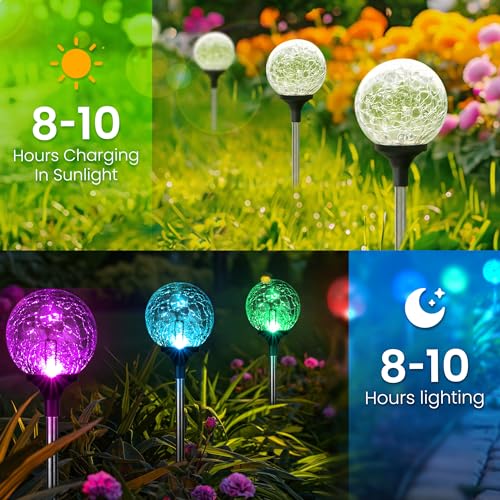 Solar Garden Lights 6 Pack (6 Count)