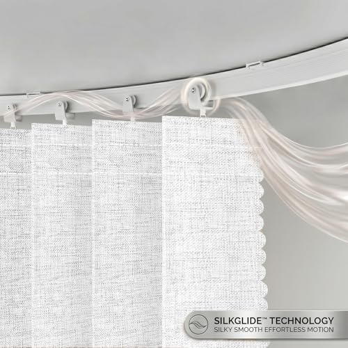 Hanging Accordion Room Divider with Track System