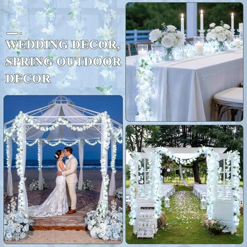 48 LED White Flower Lights (50 Count)