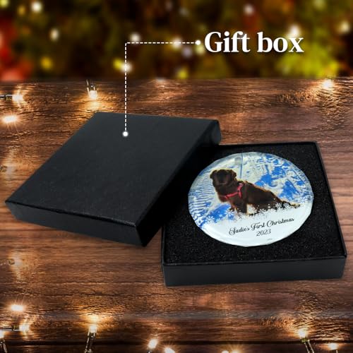 Personalized Pet Ornaments Dog Photo Ornaments Crystal Decor