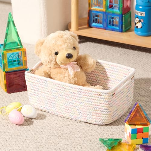 Small Storage Baskets for Organizing (4 Count)