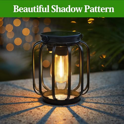 Solar Hanging Lanterns Outdoor (2 Count)