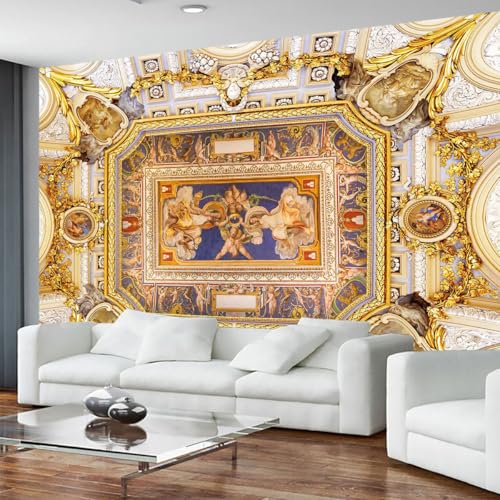 Gold Jesus Christ Religious Fine Decorative Wall Mural