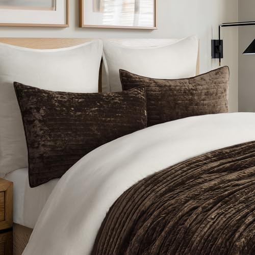 Oversized Velvet Quilt Set