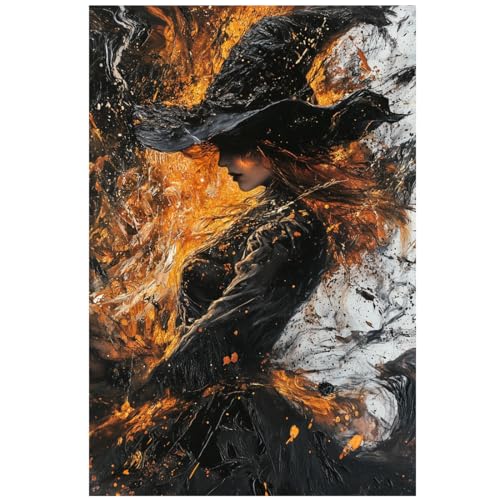 Witch Canvas Poster Print