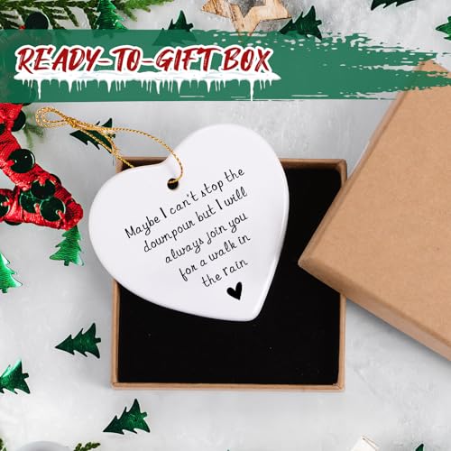 Personalized Maybe I Can't Stop The Downpour Ornament