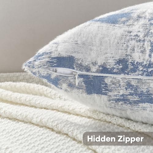 Pack of 2 Faux Cashmere Throw Pillow Covers 16x16 Inch (2 Count)