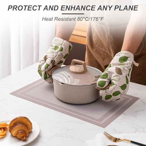 Placemats Set of 6 Washable Indoor (6 Count)