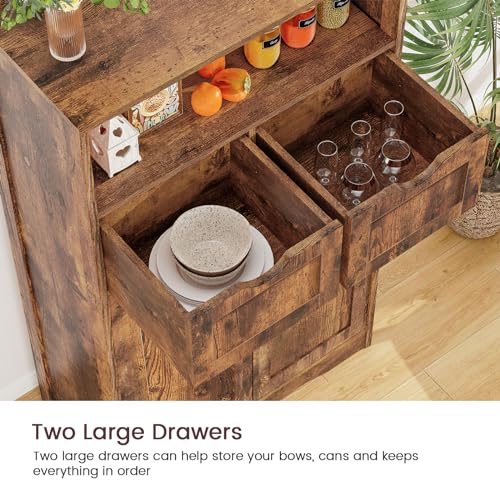 Bathroom Storage Cabinet with 2 Drawers