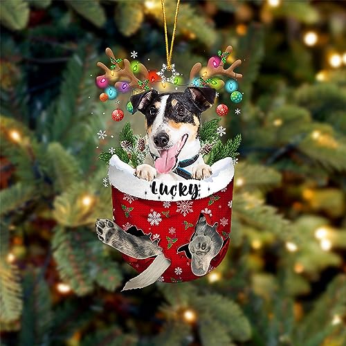 Smooth Fox Terrier Christmas Tree Ornament