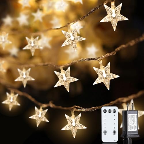Star String Lights Plug in