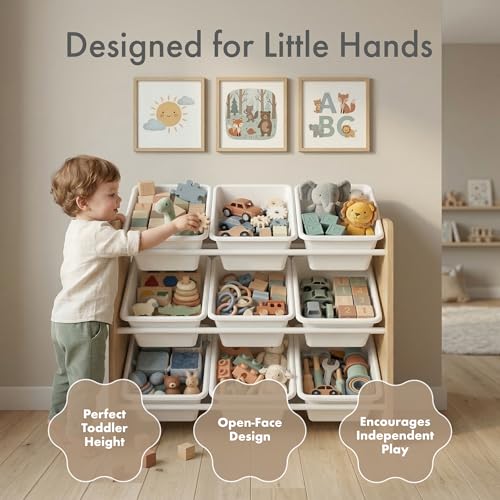 Kids Toy Organizer with 9 Bins
