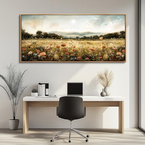 Large Canvas Wall Art For Kitchen Dining Room Vintage Decor