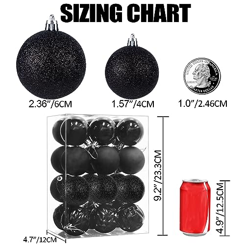 Halloween Ball Ornaments (24 Count)