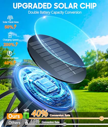 Solar Lanterns Outdoor Waterproof (2 Count)