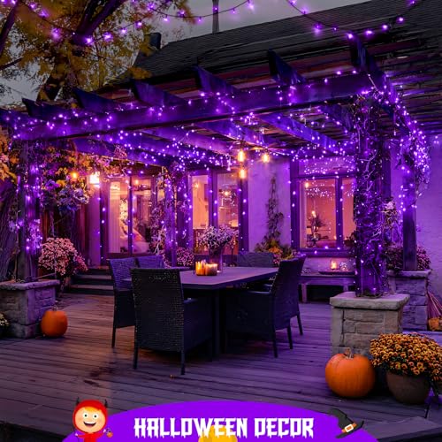 2 Pack Solar Halloween Lights (42.7 Foot)