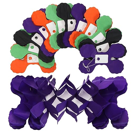 Black Purple Orange Green Halloween Party