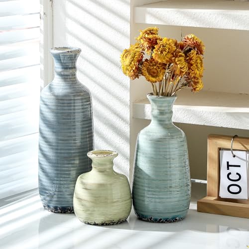 Ceramic Vase Set of 3 (3 Count)