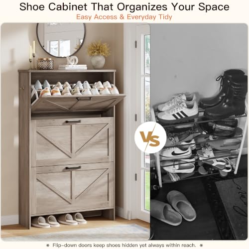 Shoe Cabinet for Entryway