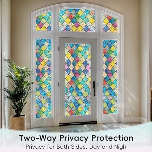 Stained Glass Window Film (463.54 sq in)