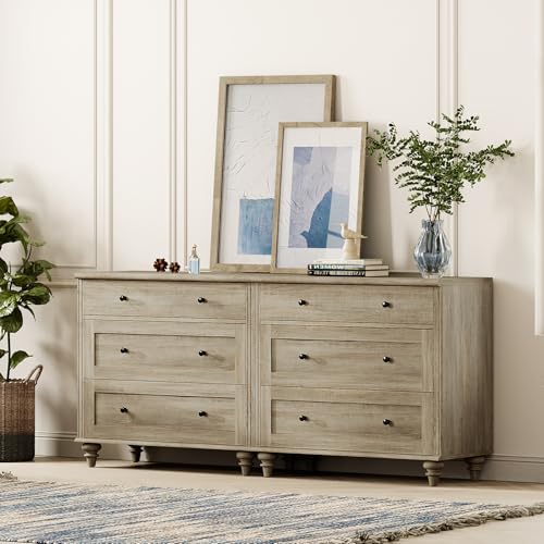 Kids Dresser for Bedroom with 6 Drawers