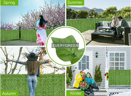 Artificial Ivy Privacy Fence Wall Screen