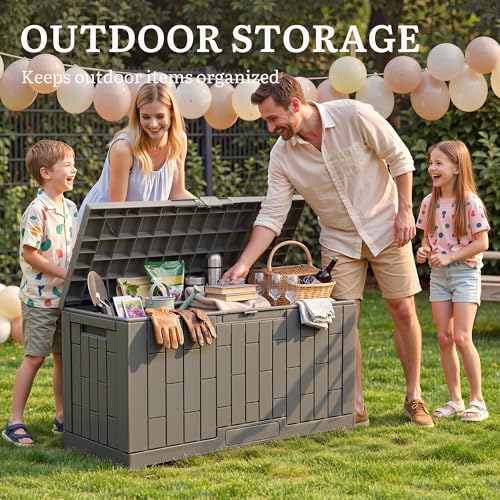 60 Gallon Outdoor Storage Box