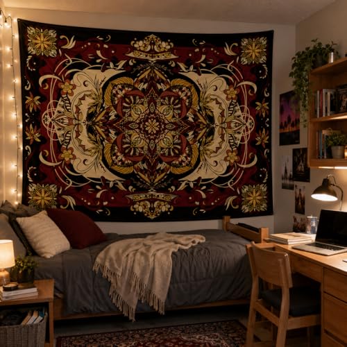 Red Moth Tapestry