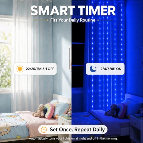 300LED Fairy Curtain Lights