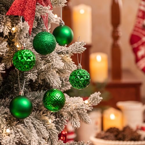 50ct Christmas Tree Decorations Ball Ornaments 2 Inches (50 Count)