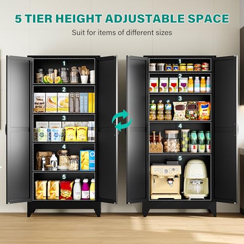 75" Tall Pantry Cabinet