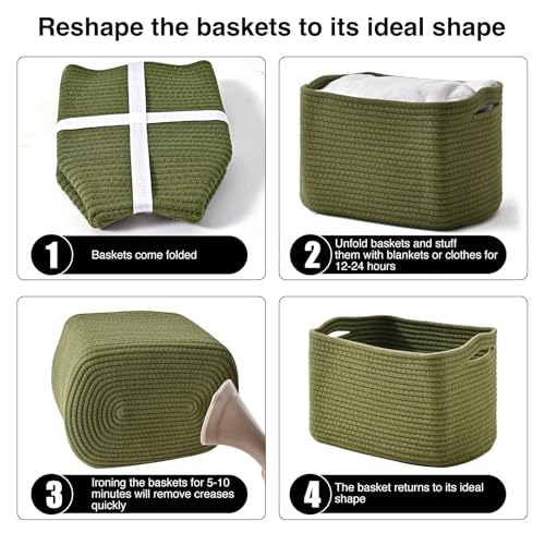Storage Basket for Shelves (4 Count)
