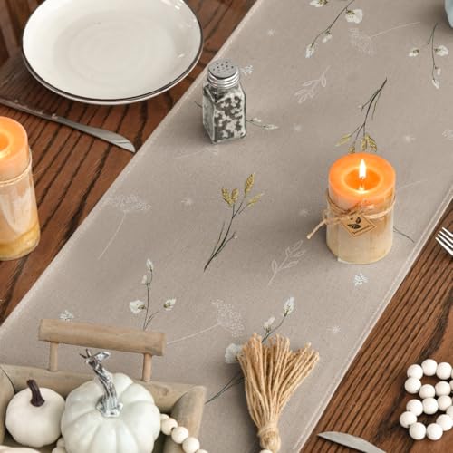 210 GSM Fall Table Runner Home Party Decor 13x72 Inch
