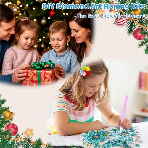 Snowman Diamond Art Hanging Kits for Adult